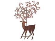 UPC 762152343489 product image for Pack of 2 Bronze and Champagne Reindeer Tea Light Candle Holders 27