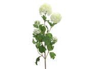 UPC 762152835045 product image for Pack of 12 White Snow Ball Plastic Artificial Spray Flowers 38