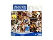 UPC 072348506179 product image for Mega The Saturday Evening Post 1000 Piece Puzzle - The Art of Norman Rockwell | upcitemdb.com