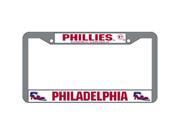 Philadelphia Phillies Mlb Chrome License Plate Frame