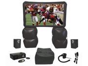 Sima XL PRO 480p Projector Bundle with 72 Inch Inflatable Screen