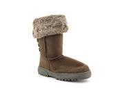 Rampage Astrid Womens Size 6 Brown Faux Suede Winter Boots 