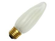 ADL 46025 30F13 F 4 30W FROSTED VINTAGE FLAME 30 watt 120 volt F13 Medium Screw Base Torch Frosted