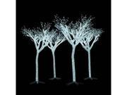 Vickerman 29912 8.5 x 63 Outdoor White Tree 1900LED X127024 Lighted Sculptures
