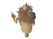 Vickie Jean s Creations 0142565 Lion Stacker Soft Tipped Silicone Candelabra Screw Base Light Bulb