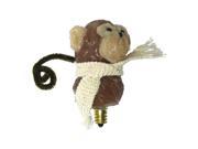 Vickie Jean s Creations 014254 Monkey Stacker Soft Tipped Silicone Candelabra Screw Base Light Bulb