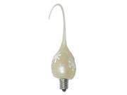 Vickie Jean s Creations 014412 Warm Shimmer Snowflake Soft Tipped Silicone Candelabra Screw Base Light Bulb