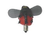 Vickie Jean s Creations 0140420 Lazy Lady Bug Soft Tipped Silicone Candelabra Screw Base Light Bulb