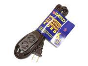Satco 93193 6 Brown Extension Cord