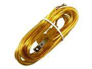 Westinghouse 23033 8 Transparent Gold Cord with Plug