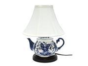 Blue and White Teapot Lamp