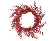 Vickerman 378878 - 26" Fall Wild Outdoor Berry Christmas Wreath (p152826)