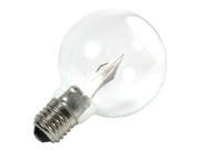 Ushio 1003859 Utopia LED 3W G25 Clear WW E26 Globe LED Light Bulb
