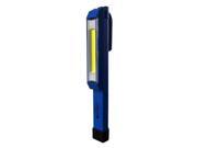 Nebo Larry C Blue 170 Lumens C O B LED Power Work Light Flashlight 3 AAA Batteries Included