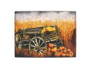 Ohio Wholesale 39021 20 x 14 x 3 4 Harvest Wagon Battery Operated LED Lighted Canvas Batteries Not Included