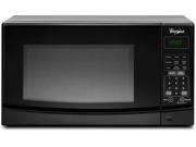 0.7 cu. ft. Countertop Microwave Oven with 700 Watts Cooking Power 10 Power Levels Electronic Child Lockout Feature and Removable Glass Turntable Black