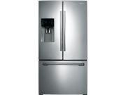 Samsung RF263BEAEWW 26 cu.ft. French Door Refrigerator with External Water & Ice Dispenser, White