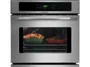 30 Single Electric Wall Oven with 4.6 cu. ft. Self Clean Oven Delay Clean Option Timed Cook Option Keep Warm Setting and Auto Oven Shut Off Stainless Steel