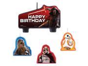 Star Wars EP Vll Candle Set - Party Supplies