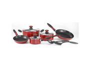 Mirro 10pc Cookset Red