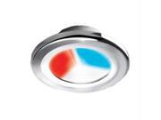 i2Systems Apeiron A3120 Screw Mount Light Red Cool White Blue Light Chrome Finish