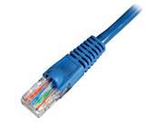 Steren 308 614BL Steren 14 blue cat5e cable with molded plug