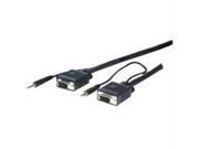 Comprehensive VGA15P P 50HR A Comprehensive 50 hr pro series vga with audio hd15 pin plug to plug cable