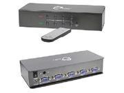 SIIG Accessory CE VG0H11 S1 Switches between two VGA and Audio Brown Box
