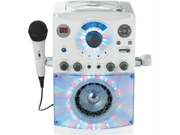 THE SINGING MACHINE SML385w Sound Light Show Karaoke System White