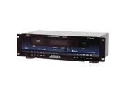 Pyle Home PT649D Dual Cassette Deck