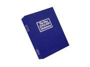 Bulldog Cases BD1180 Deluxe Blue Diversion Book Safe
