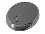 GPX PC301B Black Portable CD Player with Stereo Earbuds and Anti Skip Protection