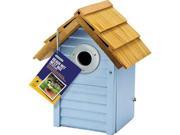 Country Cottage Nest Box  Blue