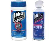 Endust NOZDUST70KIT Electronics Duster 259000 Anti static Pop up Wipes