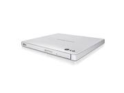 LG Storage GP65NW60 External Slim DVDRW 8X USB White with Cyberlink Software 9.5mm Retail