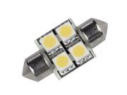 Lunasea Cool White Led Bulb 31Mm Festoon 10 30V Dc 4 Led