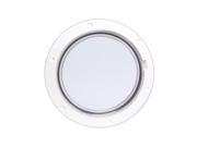 Beckson 6 Clear Center Pry Out Deck Plate White