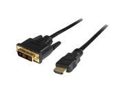 StarTech.com 20 ft HDMI to DVI D Cable M M 20ft 1 x Type A Male HDMI 1 x DVI D Male Video Black