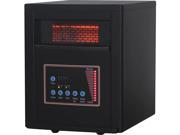 World Marketing QDE8600 Infrared Quartz Heater w RC