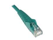TRIPP LITE N001 006 GN 6 ft. Cat5e 350MHz Snagless Molded Patch Cable RJ45 M M Green