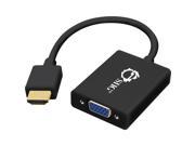 SIIG CE H22311 S1 Aluminum HDMI to VGA Adapter Converter with Audio
