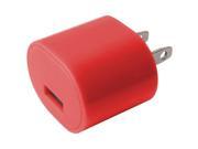 IESSENTIALS IE AC1USB RD 1 Amp USB Wall Charger Red