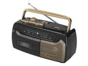 STUDEBAKER SB2127BG Portable Cassette Player Recorder with FM Radio