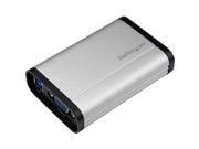 StarTech USB32VGCAPRO USB 3.0 Capture Device for High Performance VGA Video 1080p 60fps Aluminum