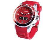 MyKronoz 813761020312 ZeClock Analog Smartwatch Red