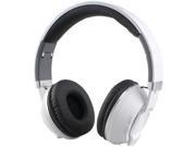 Supersonic IQ 129BT W Over Ear Bluetooth R Headphones with Microphone White