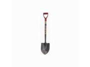 Ames Round Point True American D Shaped Wood Handle Shovel 1564400