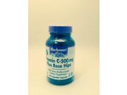 Vitamin C 500mg Plus Rose Hips - Bluebonnet - 90 - VegCap