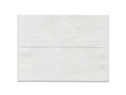 JAM Paper® A7 5 1 4 x 7 1 4 Passport Recycled Paper Invitation Envelope Pimice White 25 envelopes per pack