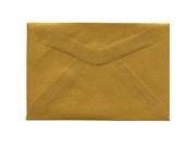 3drug 2 5 16 x 3 5 8 Gold Translucent Vellum see through Envelope 25 envelopes per pack